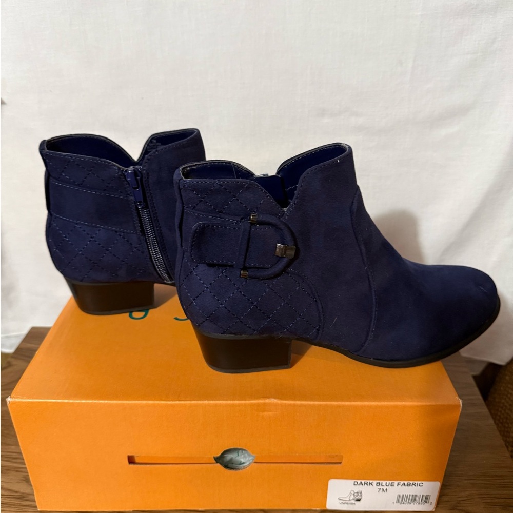 Unisa Blue Women's Ankle Boots - size 7
